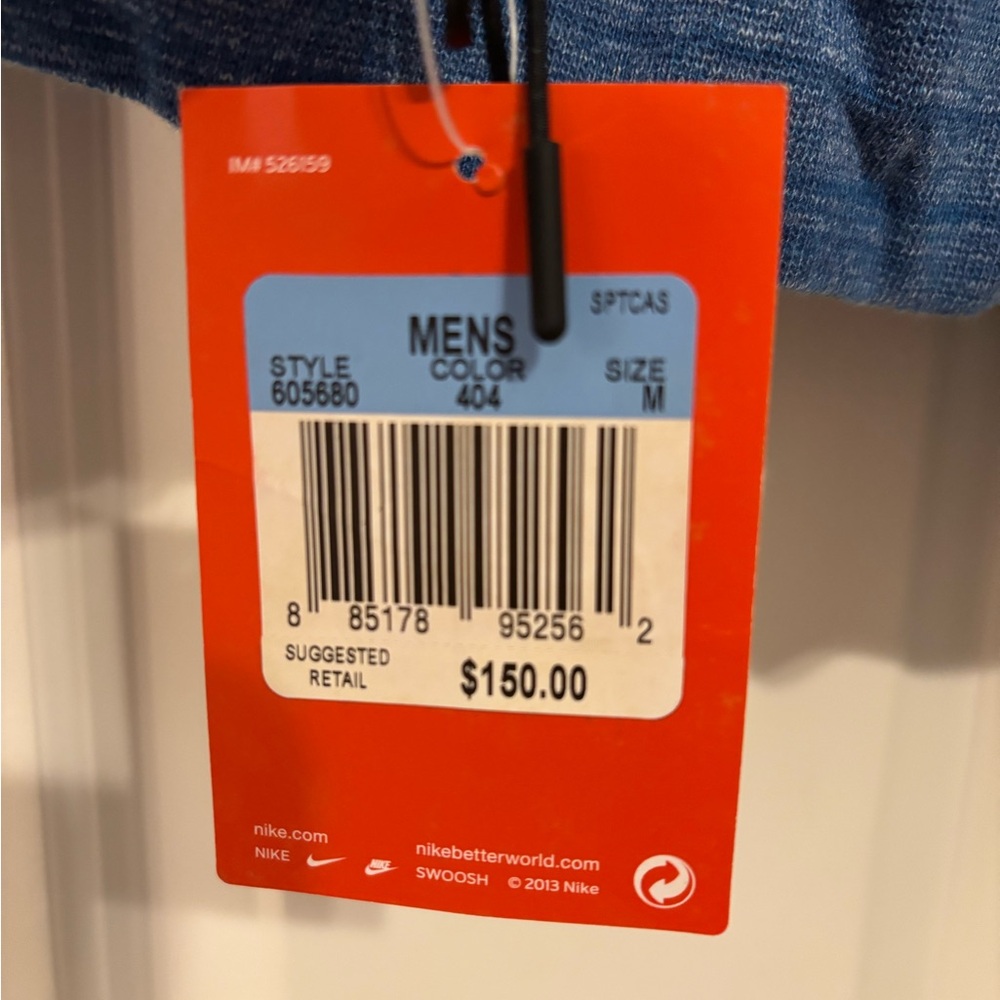 Nike Men's Blue Jacket NWT M - Picture 2 of 4